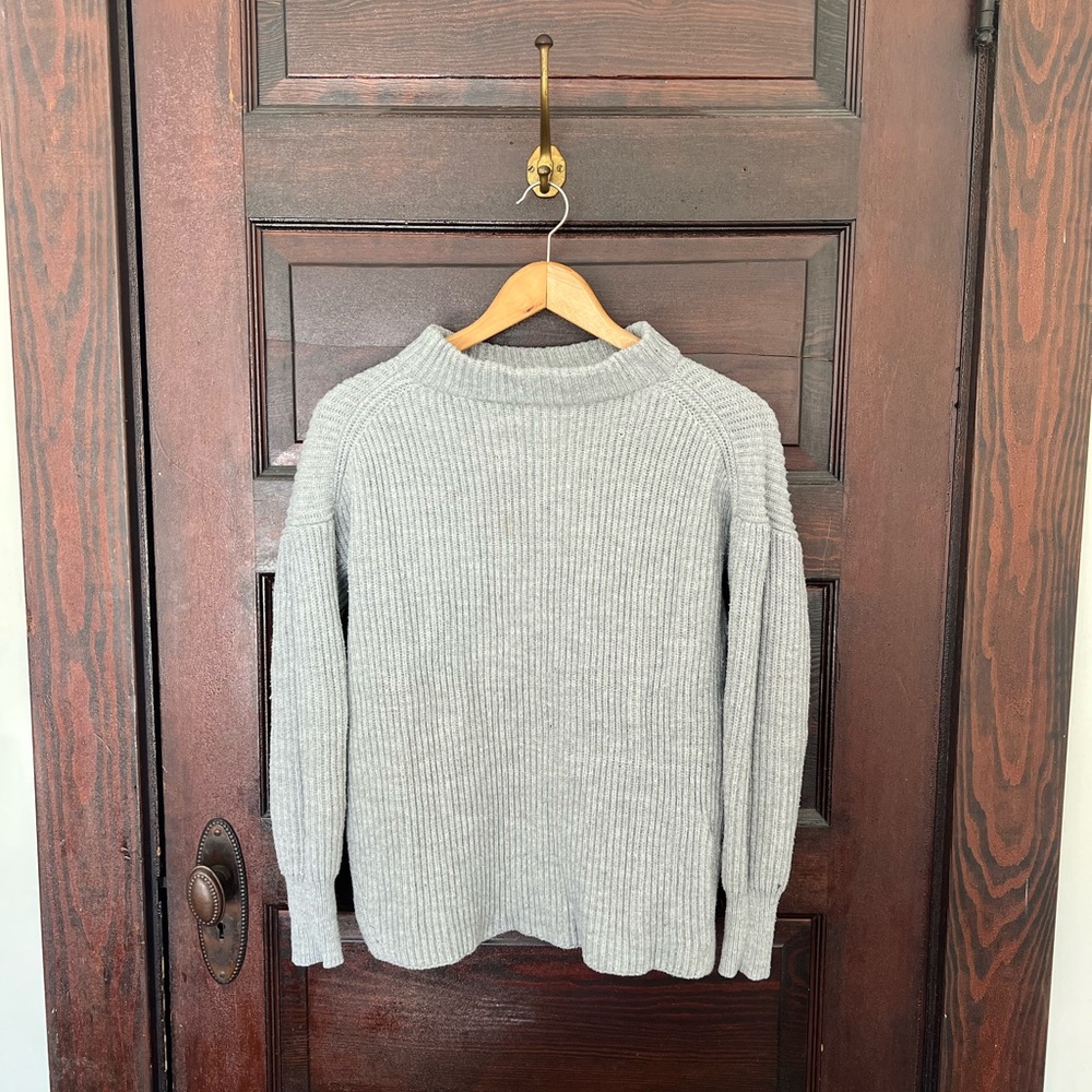 Gray sweater